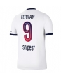 Moške Nogometnih dresov Paris Saint-Germain Ferran Torres #9 Gostujoči 2026-27 Kratki rokavi Moške Nogometnih dresov Paris Saint-Germain Ferran Torres #9 Gostujoči 2026-27 Kratki rokavi